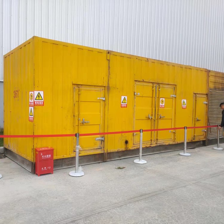 桥西租赁静音发电机